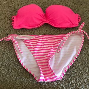 Pink bikini